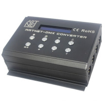 Artnet-dmx Converter 4 standard DMX512 data output ports Leynew DMX400 ARTNET to DMX Converter